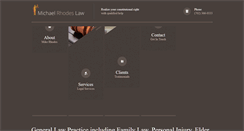 Desktop Screenshot of mikerhodeslaw.com